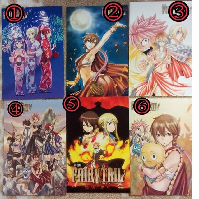フェアリーテイル ポストカード 別売り