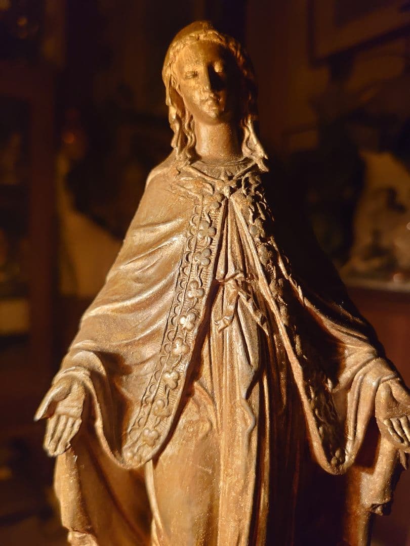 フランス アンティーク1900年代 マリヤ像
