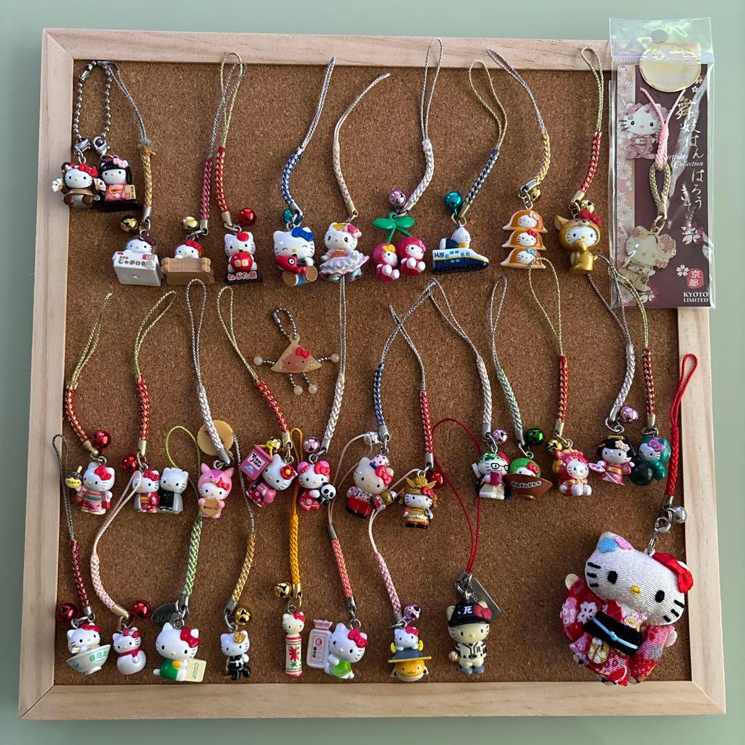 ご当地キティ キーホルダー 企業コラボ含む 33個 まとめ売り