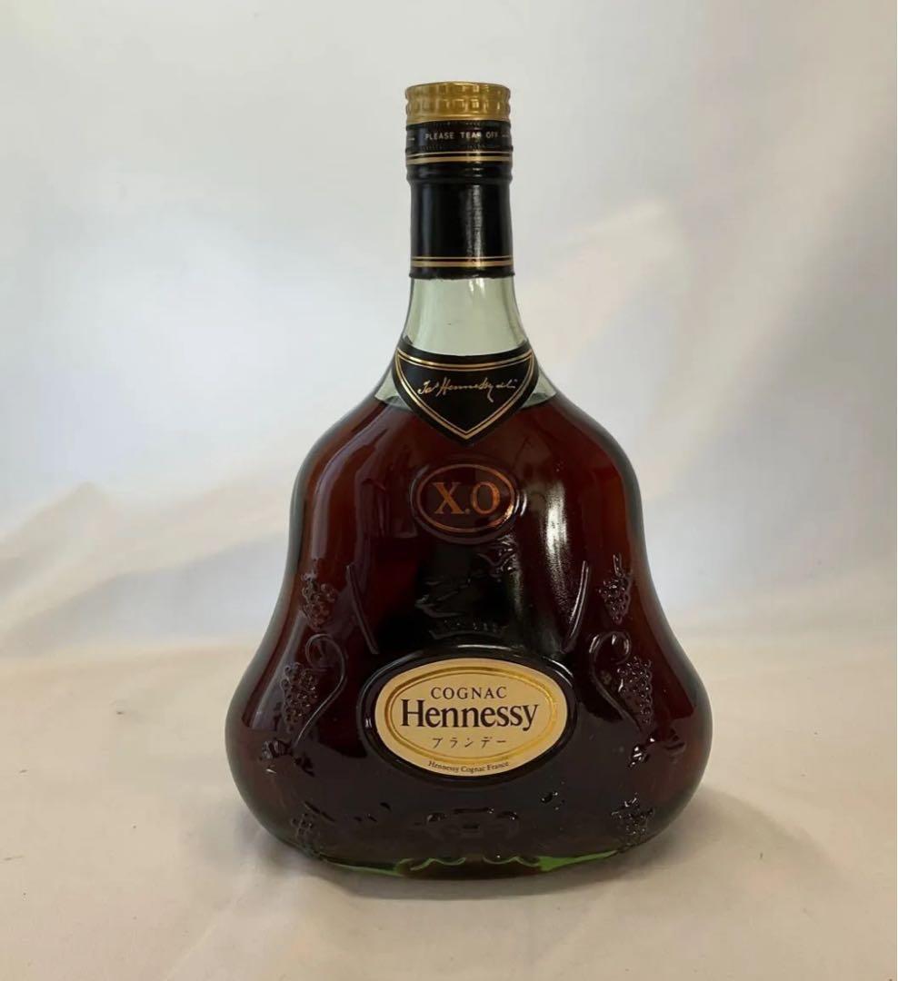 ヘネシー XO 金キャップ グリーンボトル JAS ブランデー 未開封