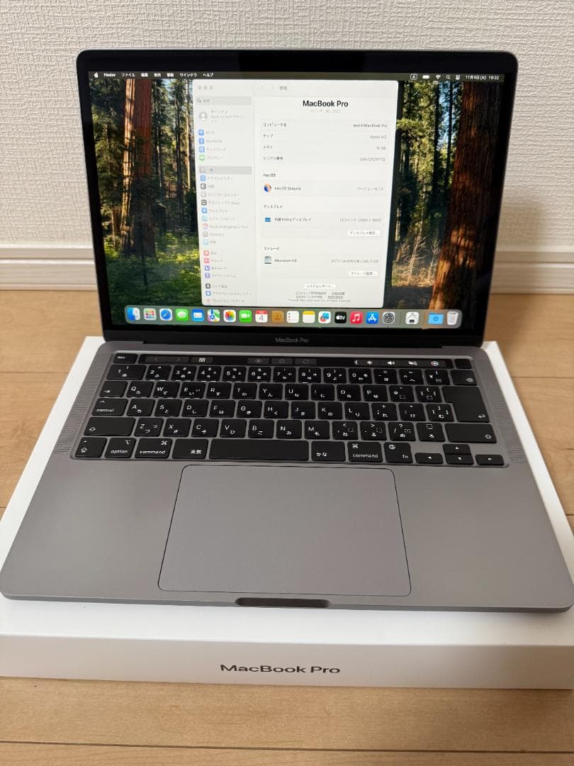 MacBook Pro M2チップ メモリ16GB/SSD256 13インチ