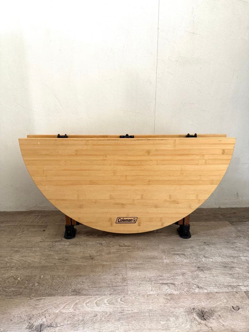 Colemanコンフォートマスター バンブーオーバルテーブル85