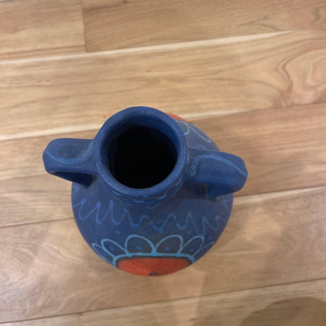 旧西ドイツ、ビンテージ花瓶　おしゃれ花瓶　WEST GERMANY