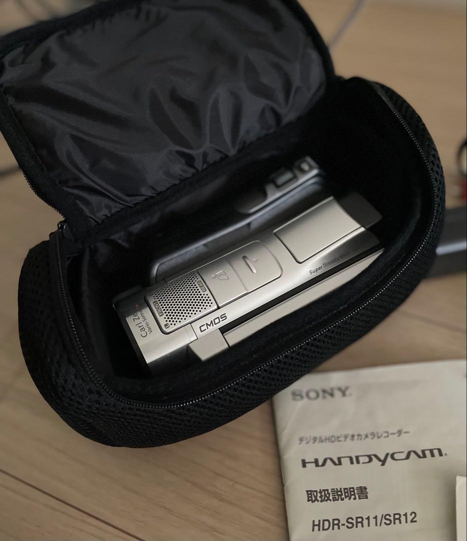 【美品】SONY ハンディカム　HDR-SR11 フルHD 10.2メガピクセル
