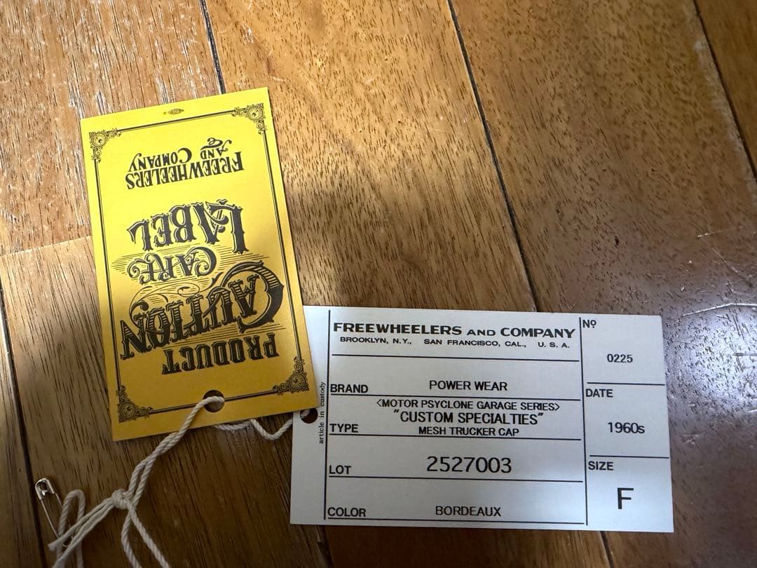 FREEWHEELERS モーターサイクロン　フリーホイーラーズ キャップ　美品