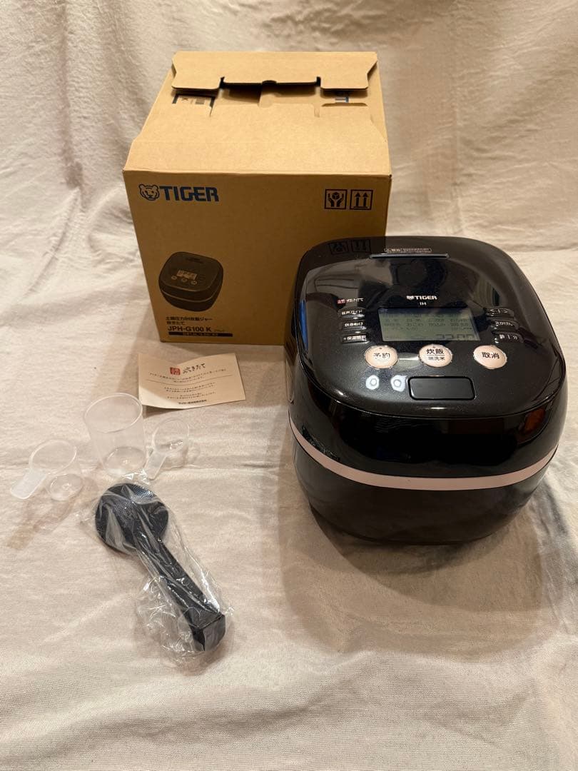 タイガー圧力IH炊飯ジャー JPH-G100 5.5合炊き