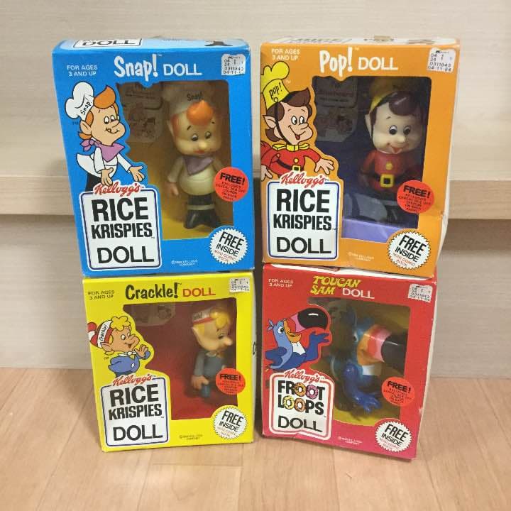 ケロッグ ソフビ オモチャ検)ノベルティ非売品懸賞アンティークビンテージアメトイ