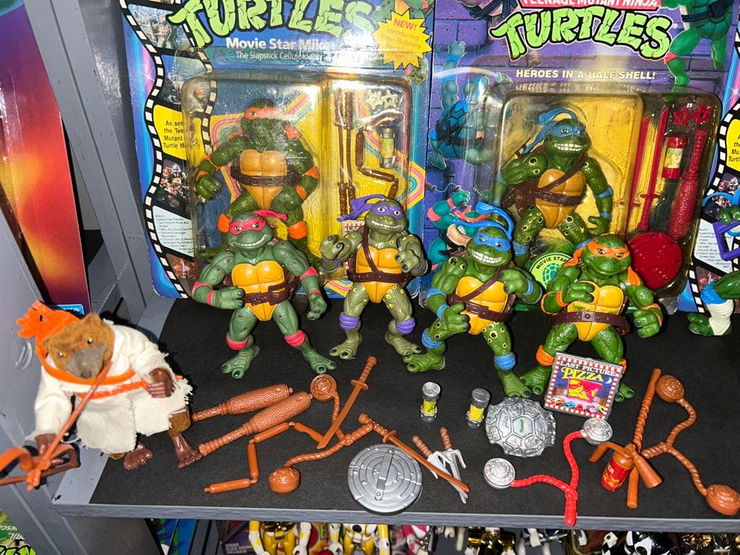 ミュータントタートルズ　TMNT movie star フィギュア　LOOSE