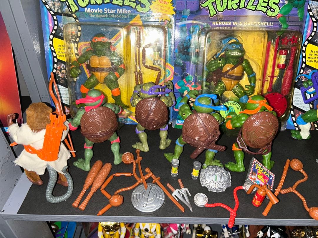 ミュータントタートルズ　TMNT movie star フィギュア　LOOSE