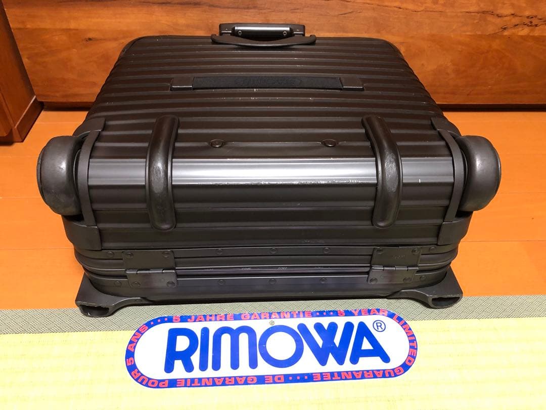 ま〜とん ☆美品☆激レア☆RIMOWA リモワ　ステルス　ビジネストロリー