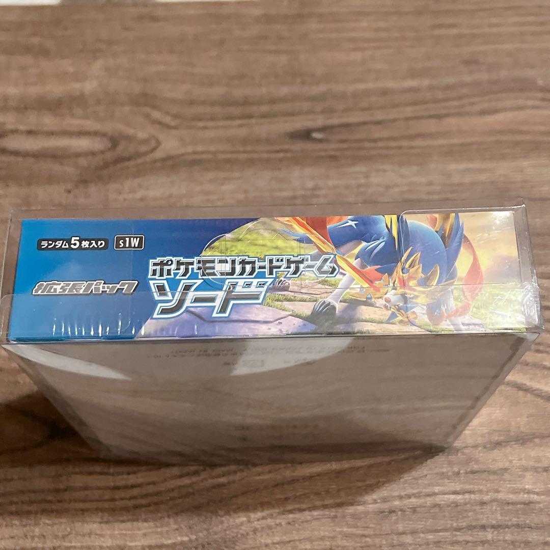 ポケモンカードゲーム ソード V BOX 新品未開封 シュリンク付き