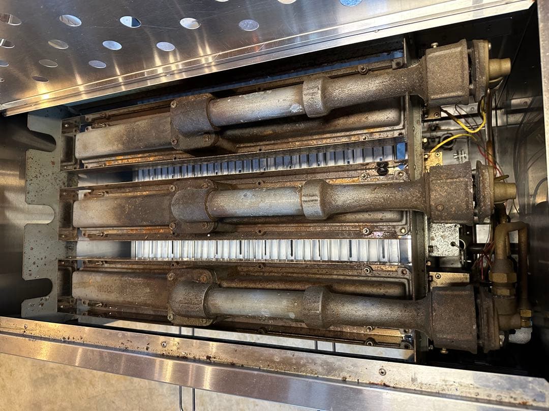 カ*イ様 美品 マルゼン 上火式焼物器 スピードグリラー 赤外線バーナー グリラ