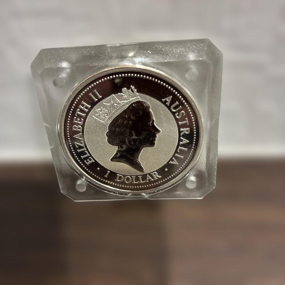 1998年 オーストラリア クーカバラ 1ドル銀貨