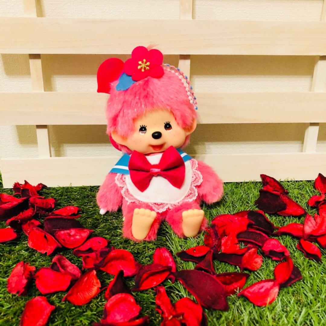 【新品タグ付き】モンチッチ ももちっち ピンク Sサイズ 希少