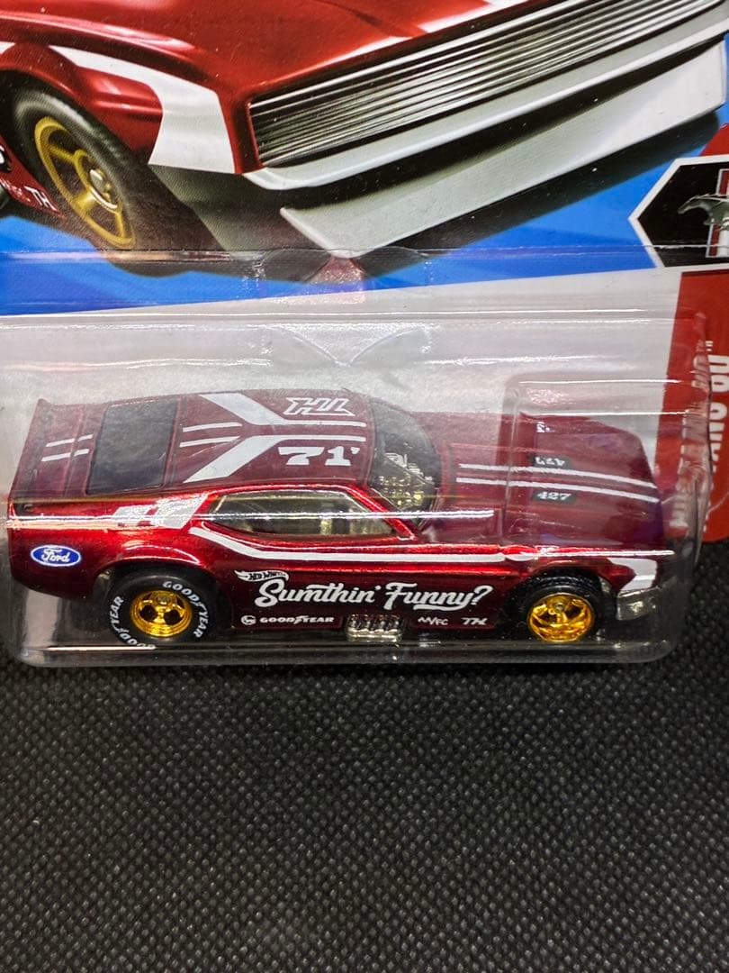 STH '71 MUSTANG FUNNY CAR ホットウィール スートレ新品