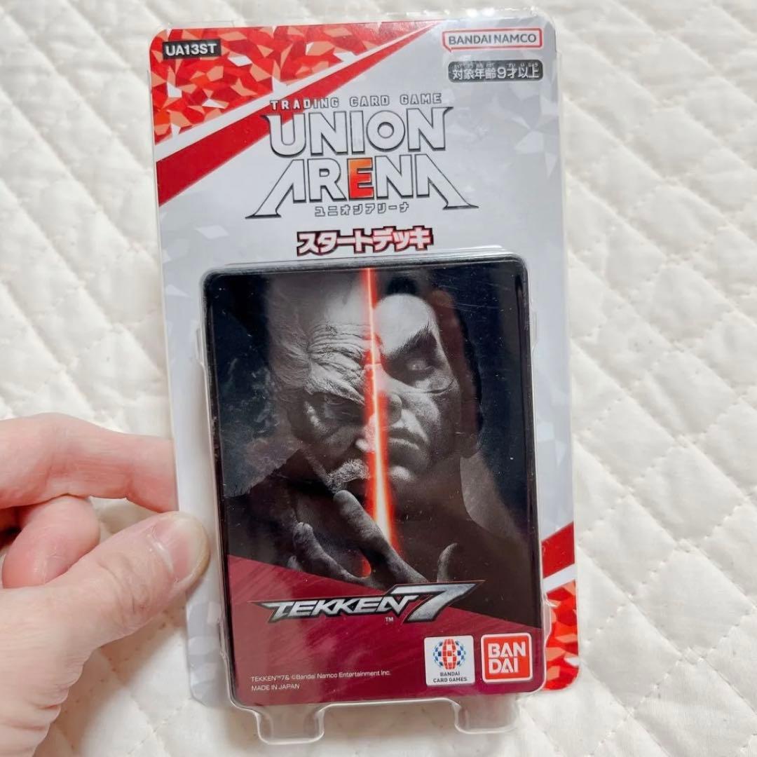UNION ARENA カード スタートデッキ 鉄拳7 パック バンダイ カード