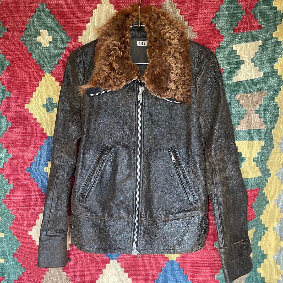 L.G.B. ルグランブルー レザージャケット
