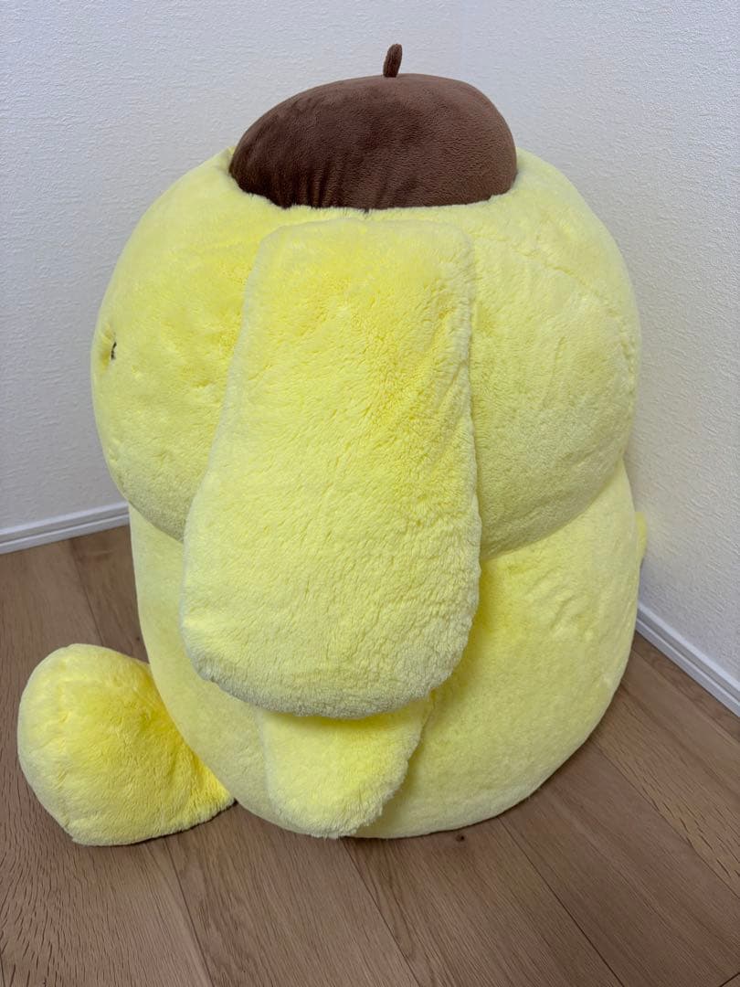 ポムポムプリン　ビッグ　ぬいぐるみ　サンリオ公式　限定