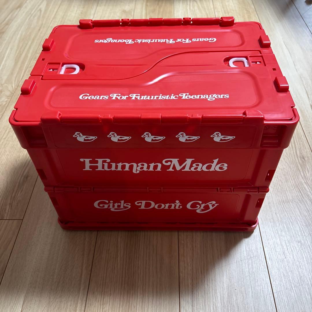 ヒューマンメード × ガールズドントクライ コンテナ 20L 収納ボックス