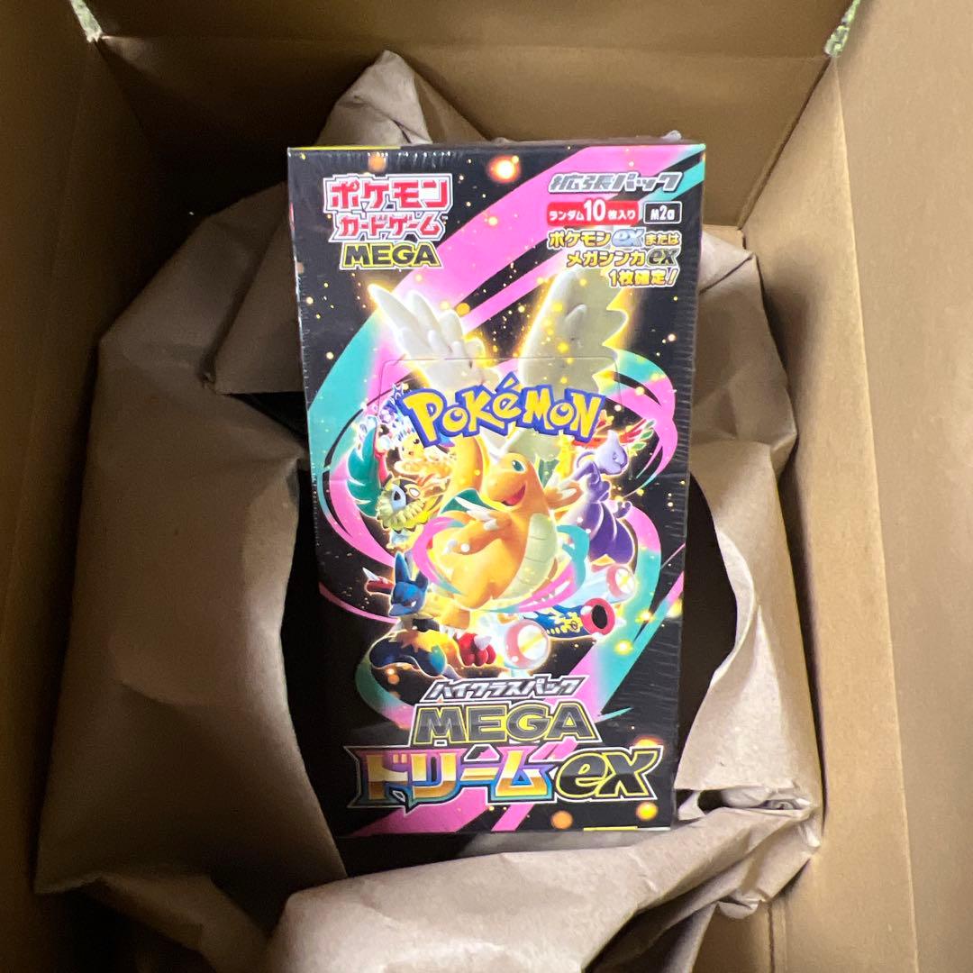 【シュリンク付き】ポケモンカードゲーム MEGA ドリーム ex 1BOX