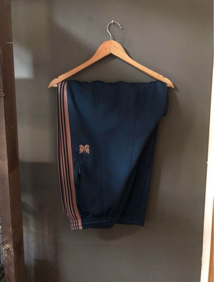 Needles H.D. Track Pant S ティールグリーン　ヒザデル