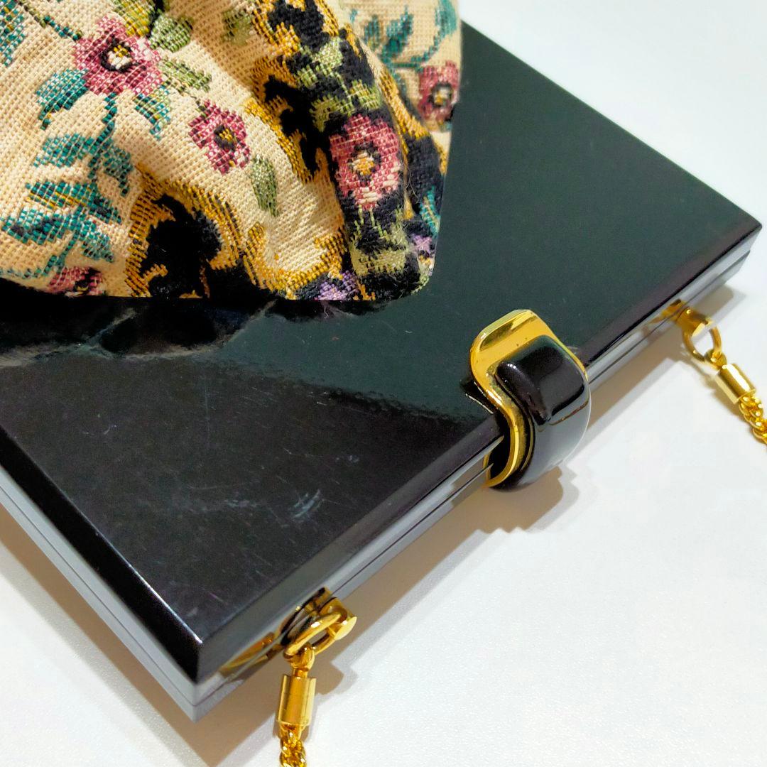 BACK HAVSEN バックハウゼン　ゴブラン織　ミニバッグ　パーティーバッグ