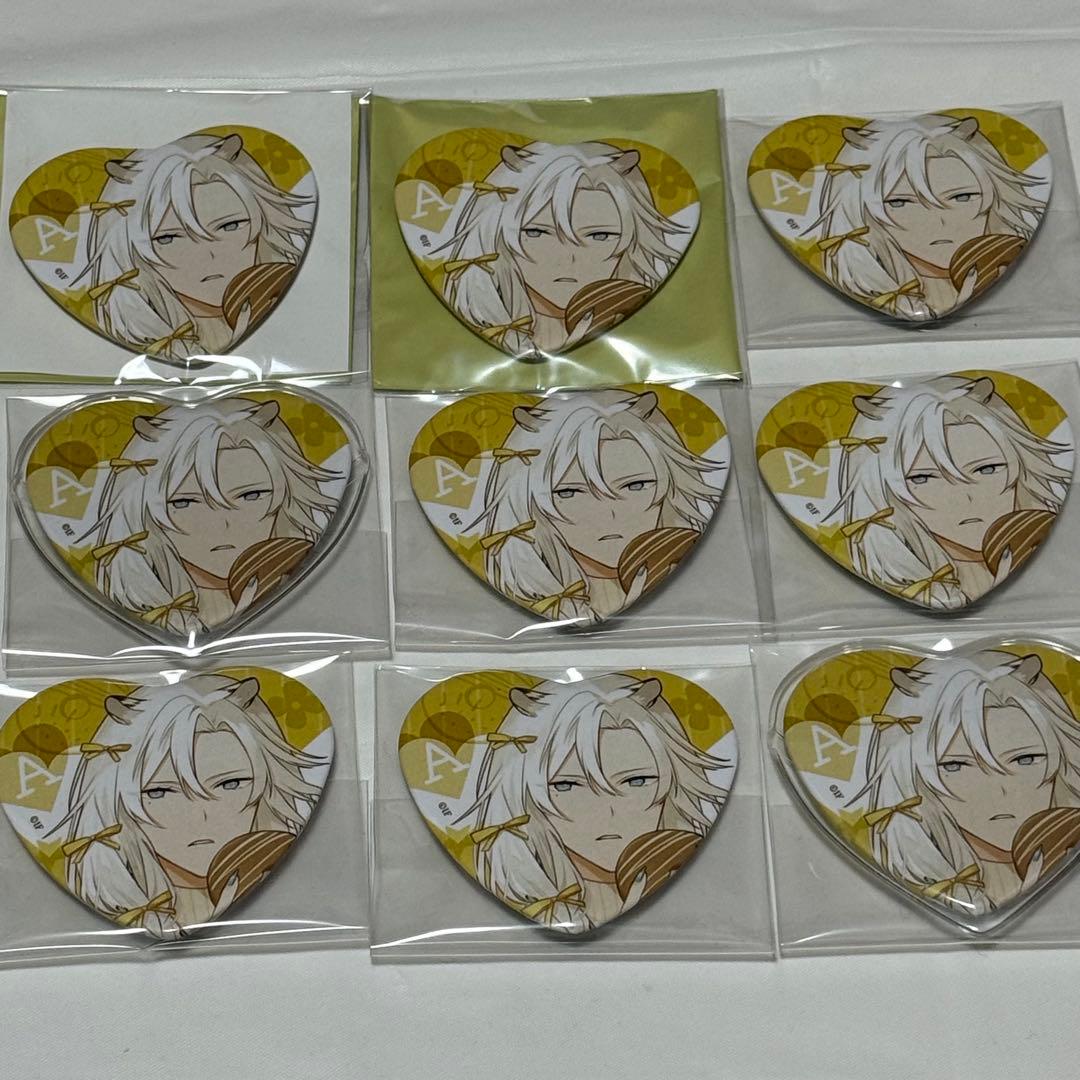 Honey Vibes アルヴィン ハート缶バッジ 他