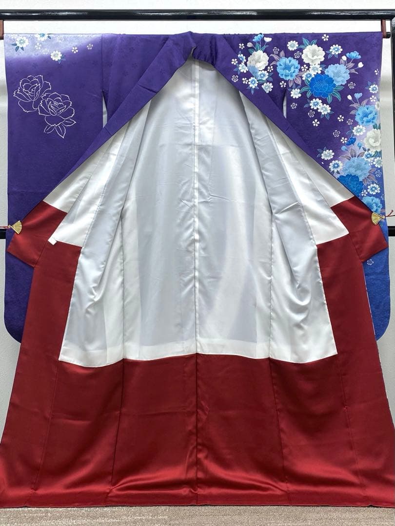 振袖 豪華 銀彩 紋意匠 身丈169cm 撥水加工済