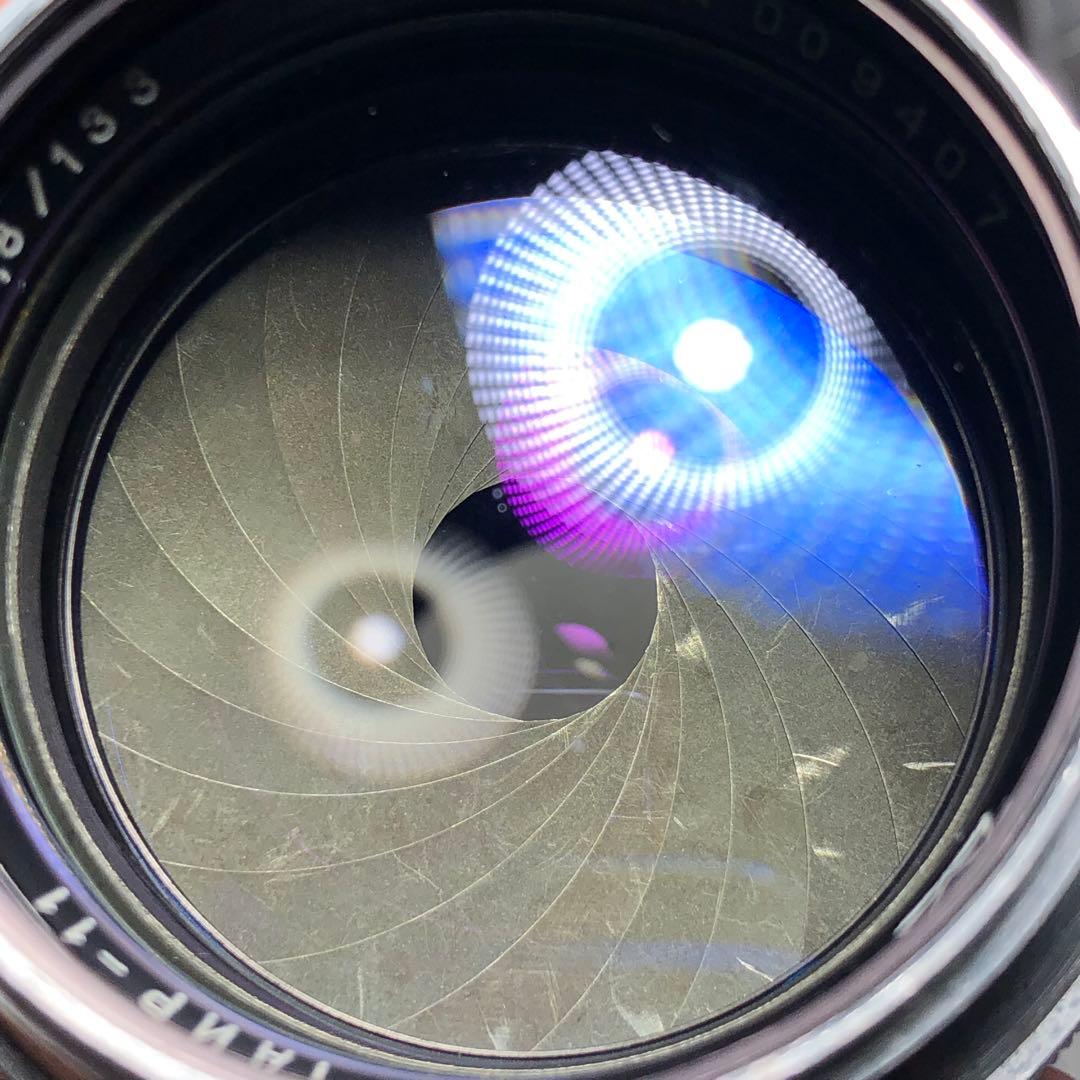 作例有20枚絞り羽根Tair11 133mm f2.8 m42マウント