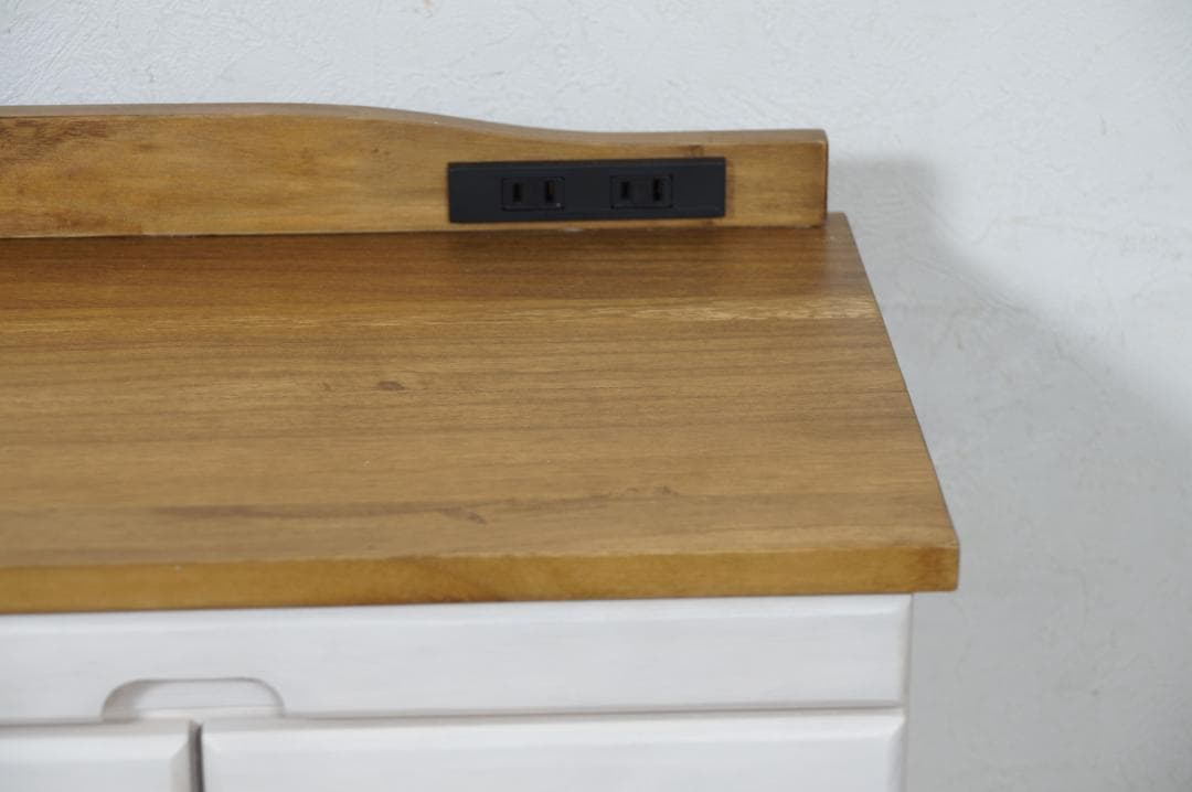 FAX台　引き出しいっぱいチェスト　電話台 収納