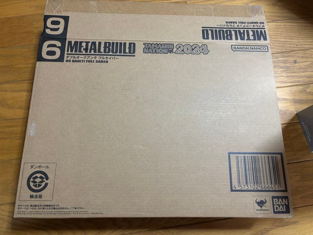 新品未開封品　L BUILD ダブルオークアンタ フルセイバー