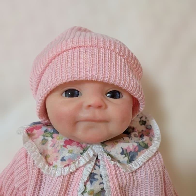 フルシリコン リボーンドール　優しい目の女の子