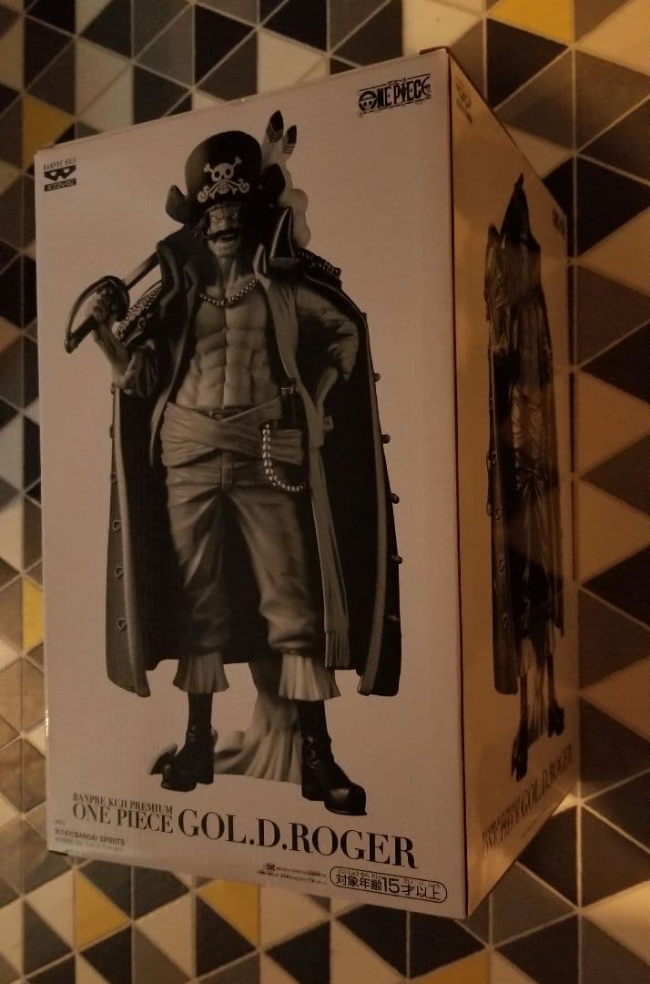 一番くじ　バンプレくじ　ワンピース　ゴール・D・ロジャー　A賞　B賞　フィギュア