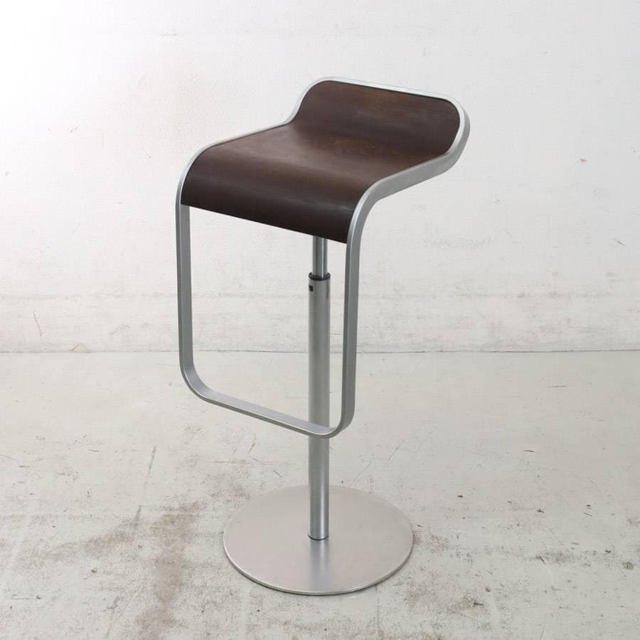 2脚まとめ買い1 イタリア製 ラパルマ レム ハイスツール 板座 オーク突板