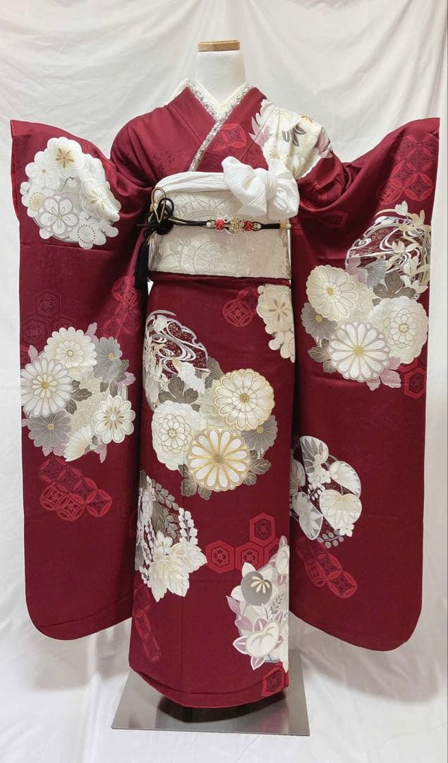 non品　振袖7点セット　振袖フルセット