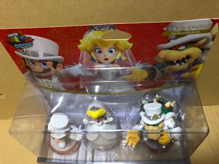 アミーボ　スーパーマリオ　トリプルウェディングセット　任天堂　クッパ　ピーチ姫