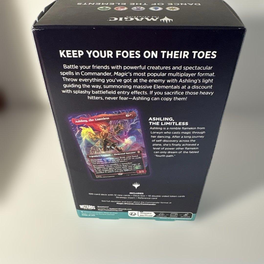 英語版　ローウィンの昏明 統率者デッキ エレメンタルの舞踊