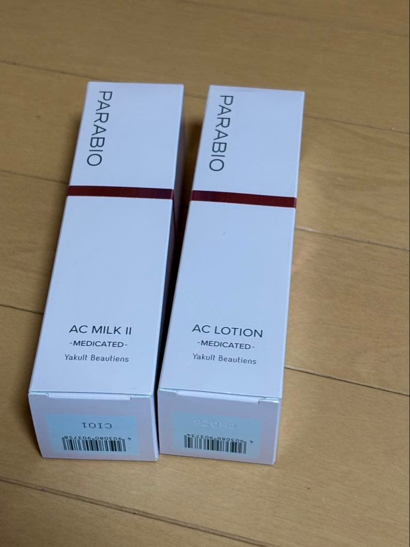 PARABIO AC MILK II & AC LOTION セット