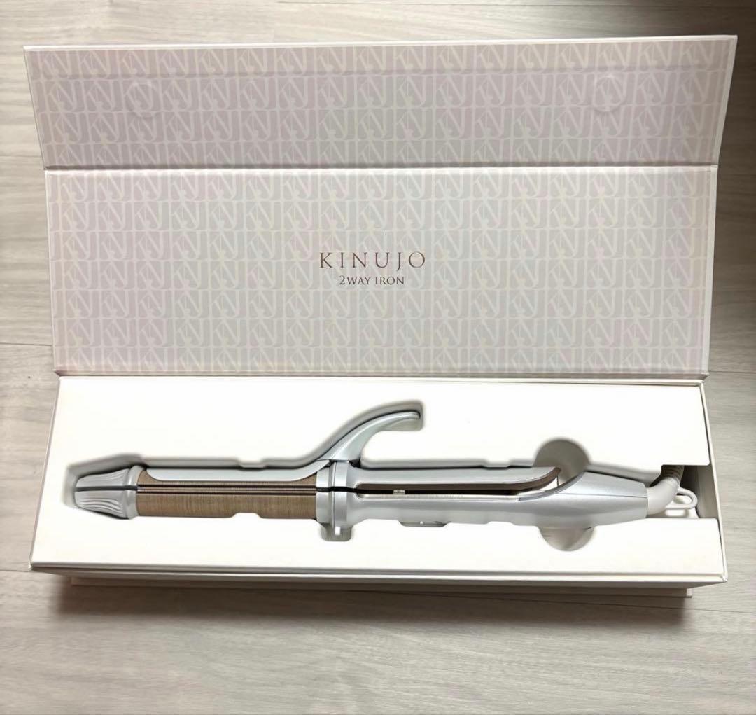 KINUJO 絹女 2WAYストレート＆カールへアイロン26mm