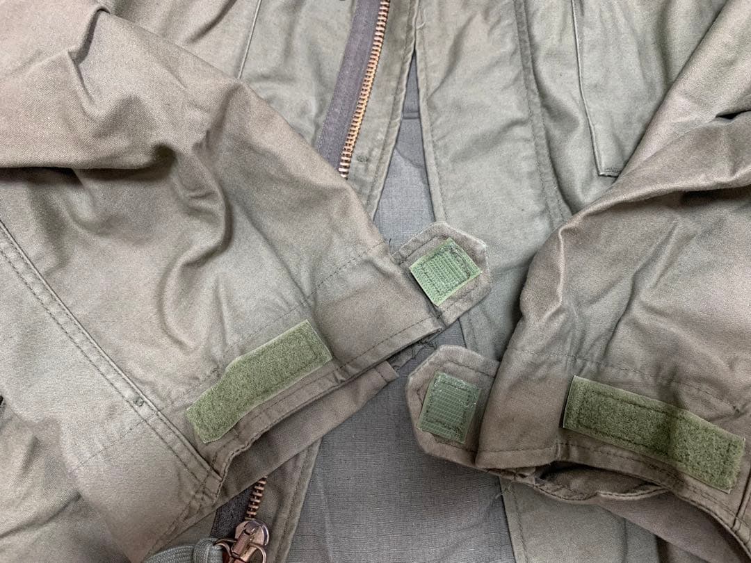 希少サイズ　M-65 米軍実物　3rd ブラスジップ　vintage アメリカ