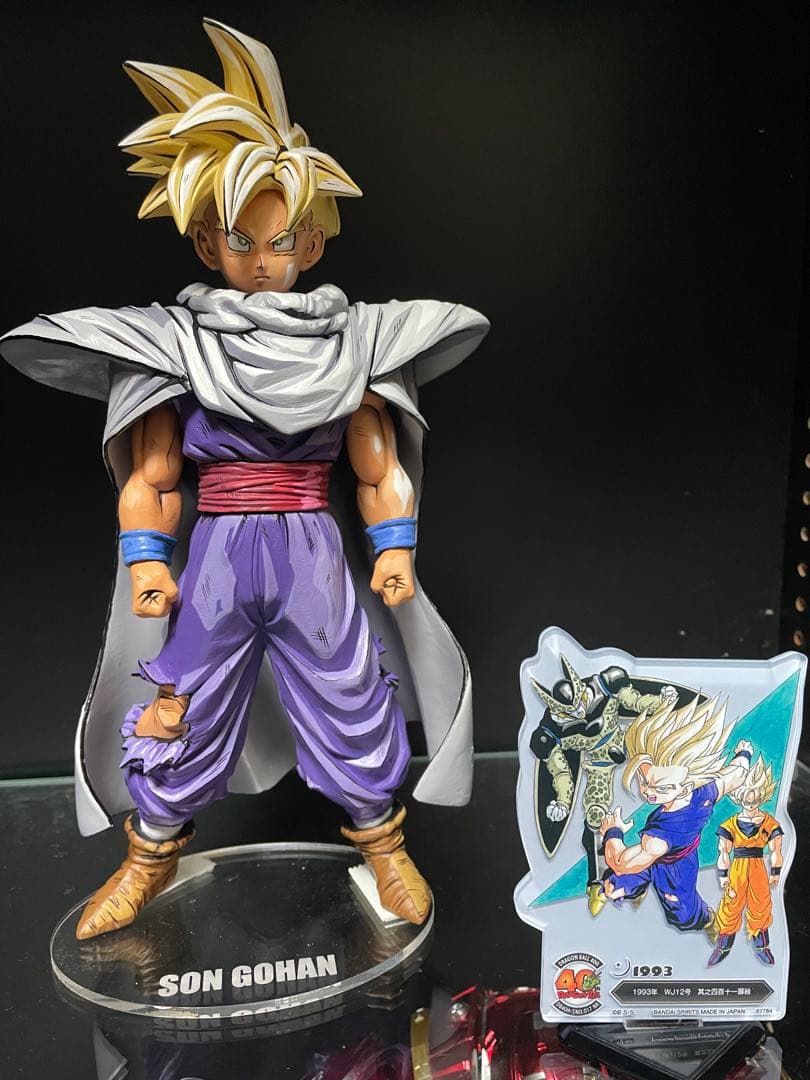 リペイント　ドラゴンボール　グランディスタ　超サイヤ人　孫悟飯　ニ次元彩色　2D