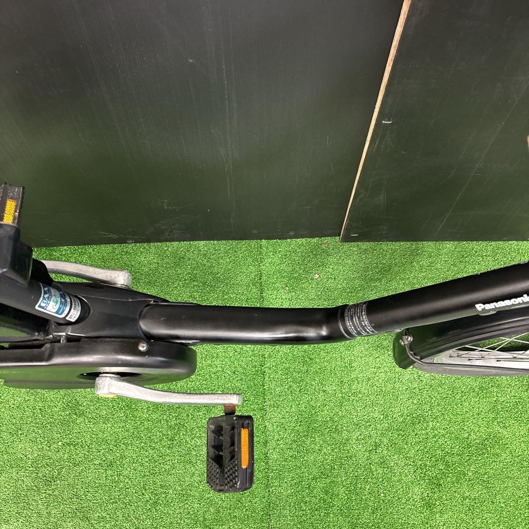 電動自転車 Panasonic Gyutto ブラック 3人乗り対応　72★