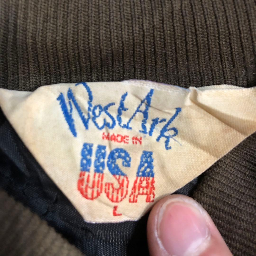 9T7142 West Ark リアルツリー　ブルゾン　USA製　古着