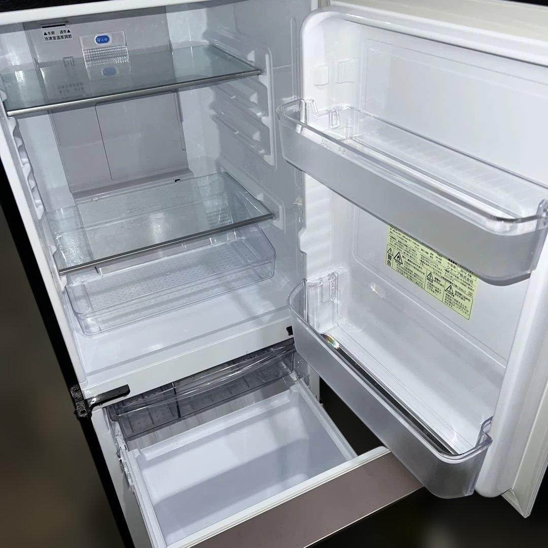 ⭐︎SHARP/シャープ/左右付け替え自在扉/冷蔵庫/ガラス製/プラズマクラスター