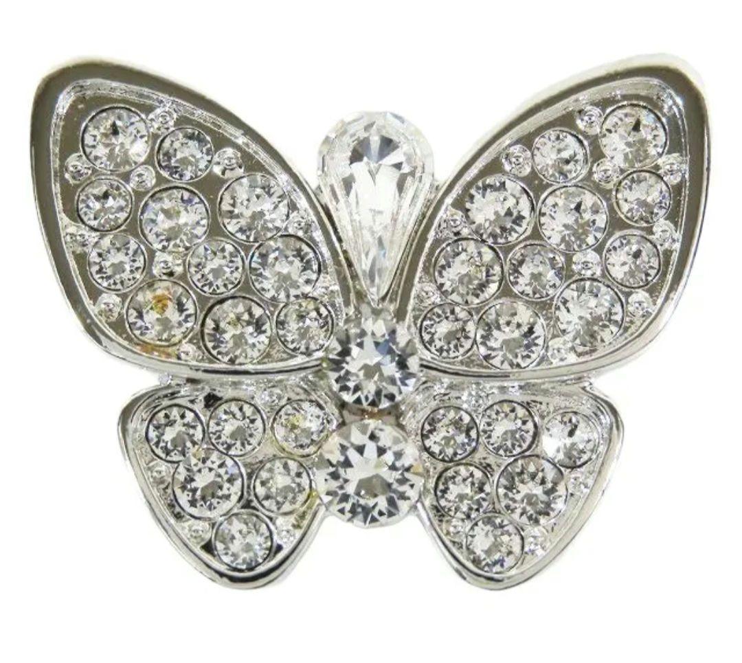 René 蝶々　ブローチ