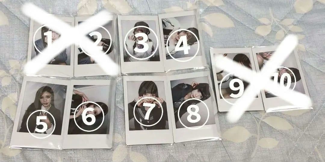 プリチュー 制服ランチェキ　10枚セット