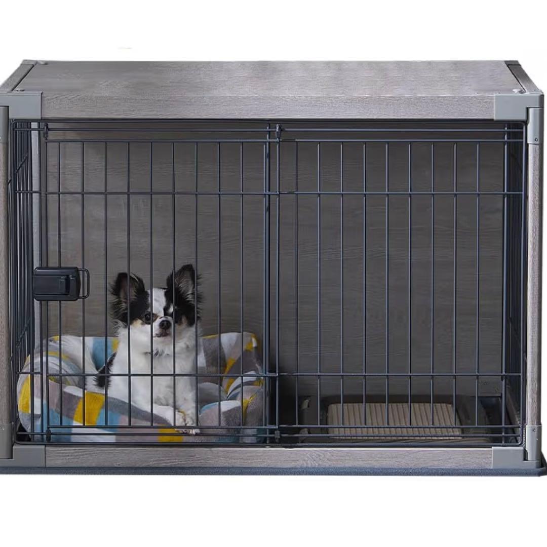 【紗】アイリスオーヤマ 犬 サークル ウッディサークル ‎PIWS-960