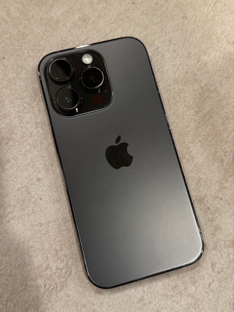 iPhone 14 pro 256GB ブラック　SIMフリー　 充電ケーブル付