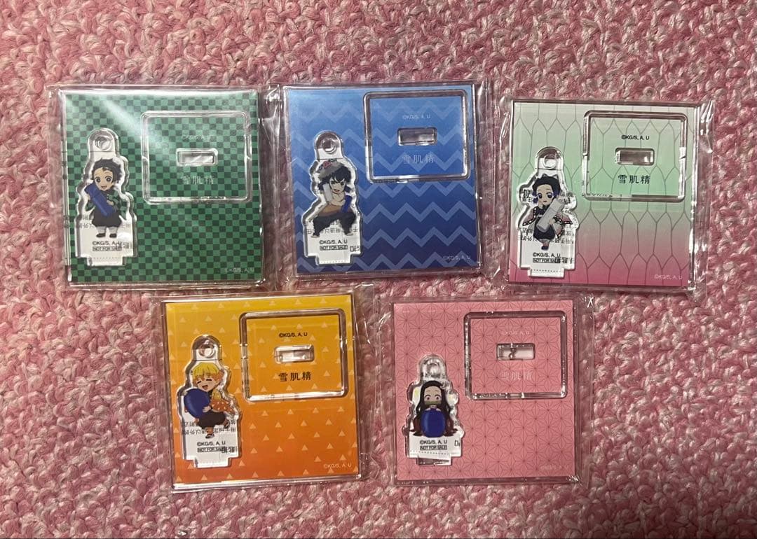 鬼滅の刃　アクリルスタンド5個セット