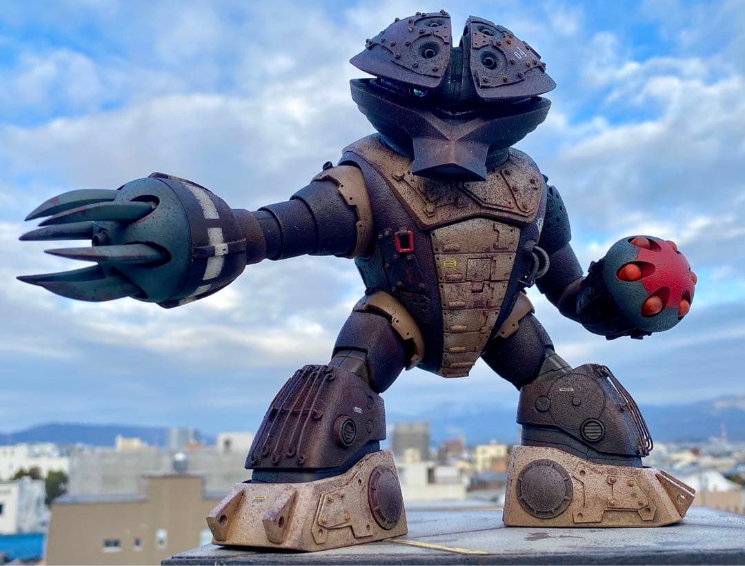 ガンプラ MG 1/100 MSM-04 アッガイ　完成品